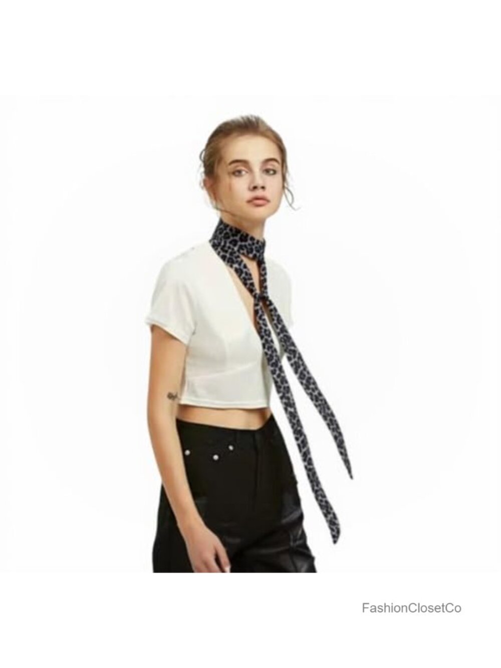 100% Mulberry Silk Georgette Scarf – Lightweight Sheer Flowy Neck Scarf